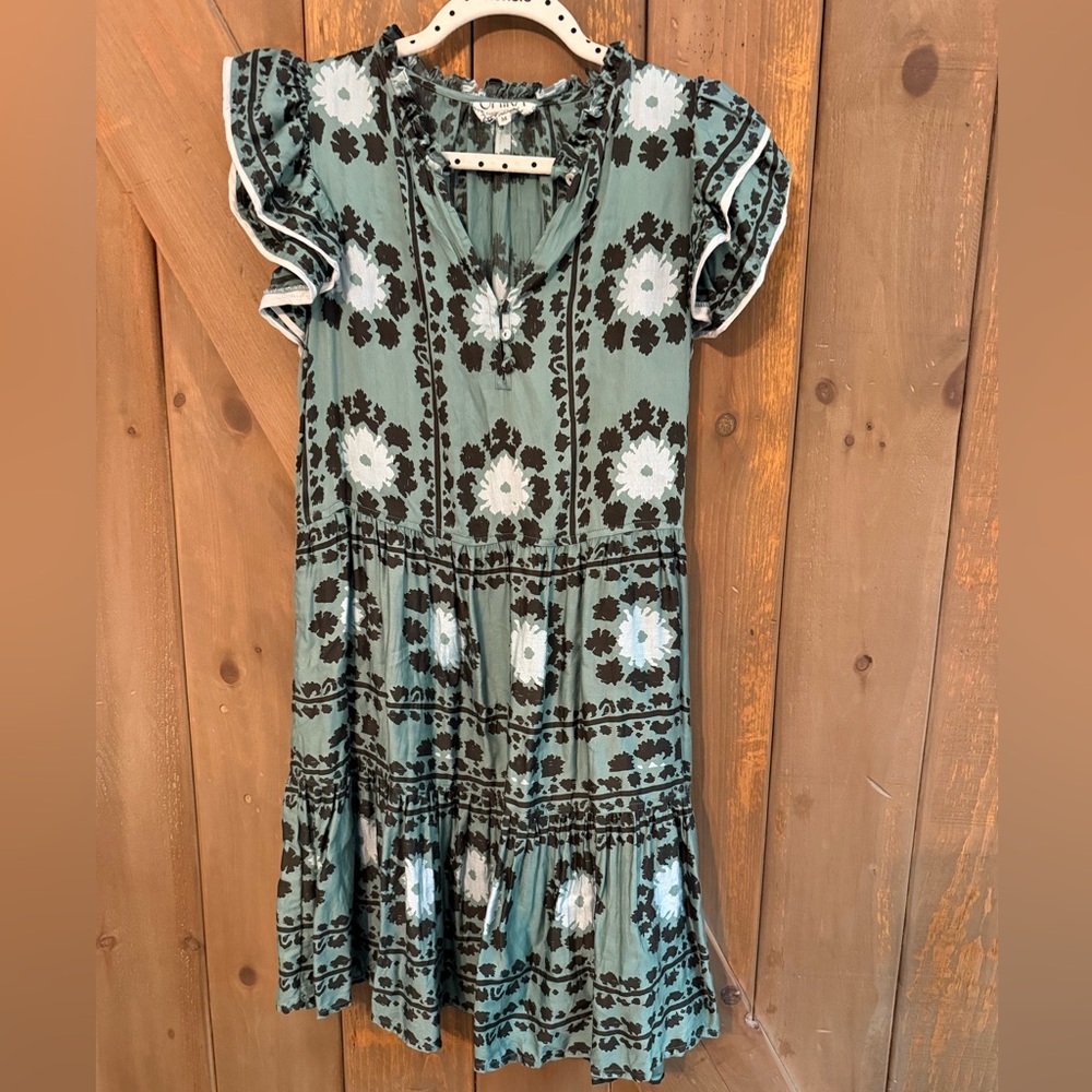 Omika Green Dress